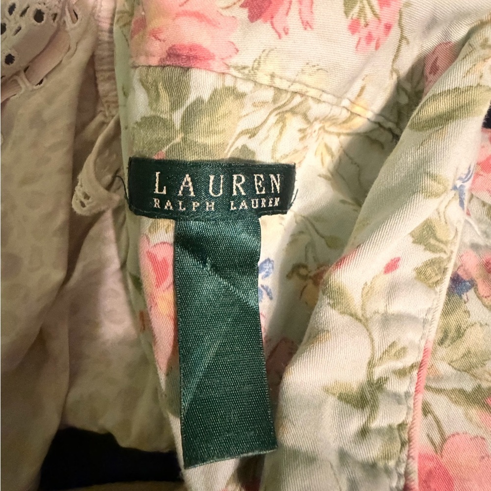 Lauren Ralph Lauren Floral Print Top - Picture 4 of 9